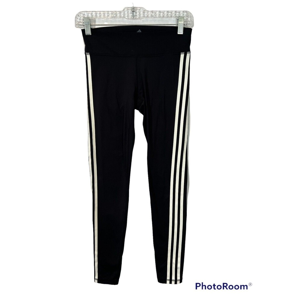 adidas Women's Full Length BLACK Leggings - Size Small